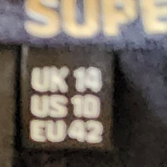 NWOT SuperDrySport Gold Warm Hooded Sport Jacket with gold trim. Sz 10 US - Picture 12 of 12